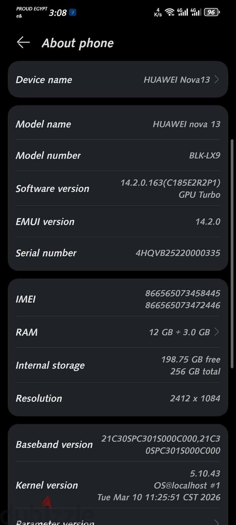 Huawei Nova 13 7