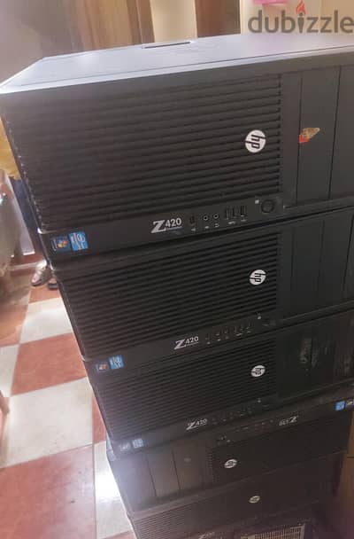 7 أجهزه hp Z420