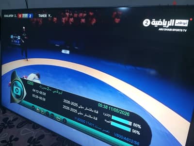 شاشة TCL 49 بوصة سمارت اندرويد حالتها فوق الممتازه مفيهاش خربوش واحد