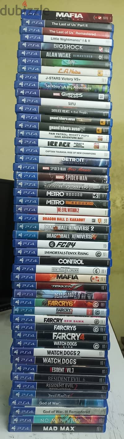 الاعاب اسطوانات PlayStation 4