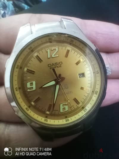 للبيع: ساعة كاسيو إيديفيس أصلية (Casio Edifice EF-111)