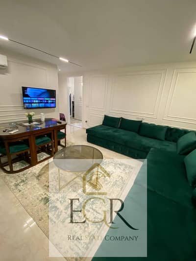 شقة ايجار مفروش الرحاب أرضي بجاردن المرحلة الرابعة بجوار الجيت واي  المساحة 90 متر جاردن خاصة: 50 متر