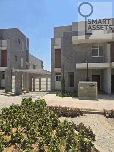 Fully Finished Twin House with Landscape View for Sale at Al Maqsad new capital