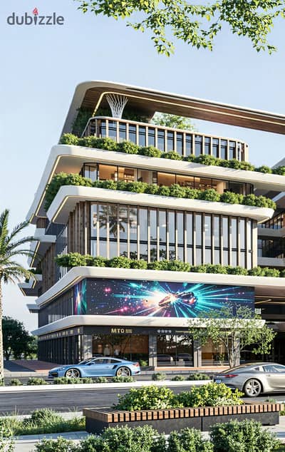 محل تجاري 30م للبيع في Walk In Mall على المحور المركزي | مقدم 10% فقط وأقساط حتى 10 سنوات تحت إشراف شركه الاداره و التشغيل