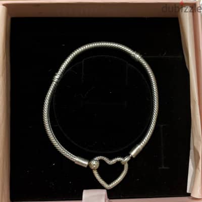 Pandora Moments Size 17cm Snake Chain Sterling Silver Bracelet
