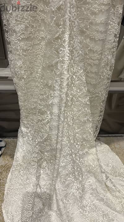 Soiree dress offwhite