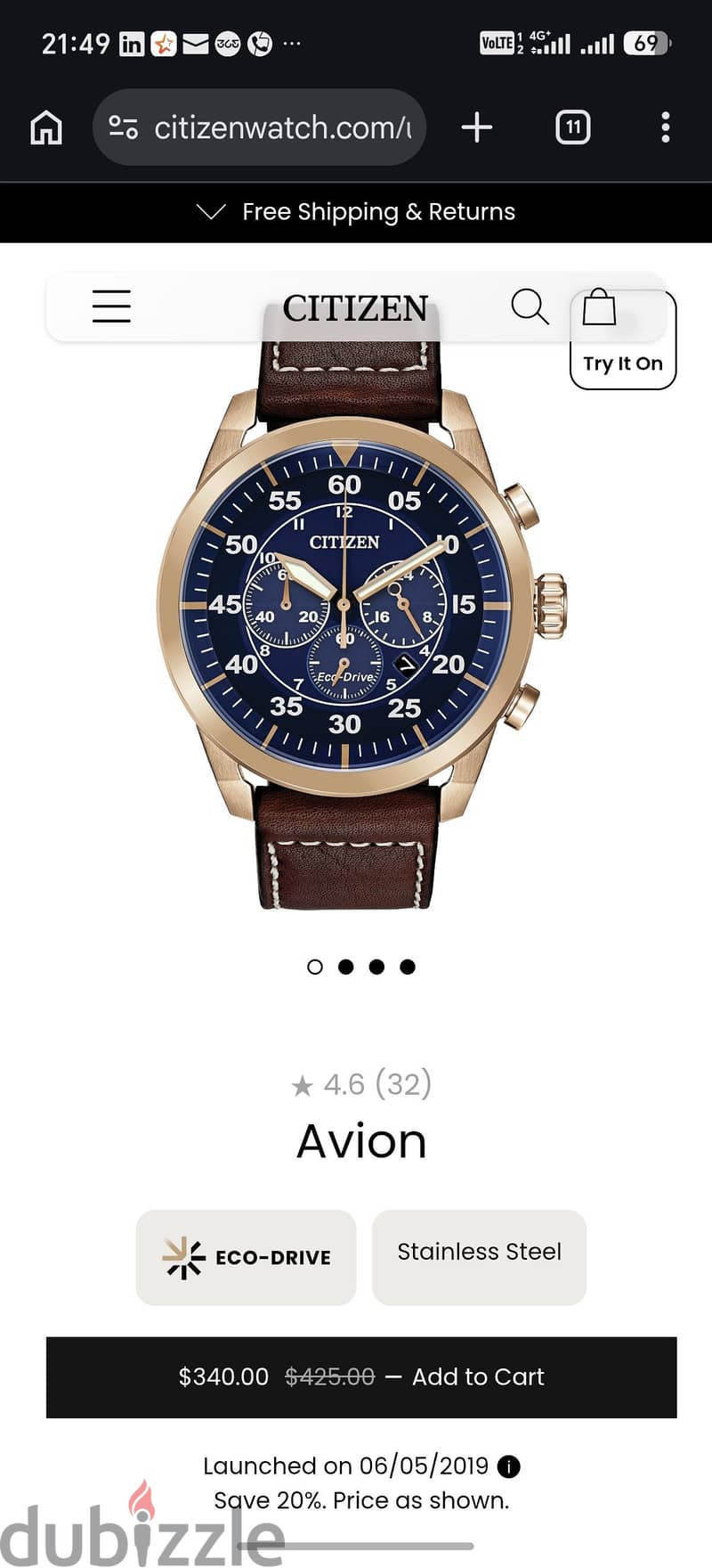 citizen eco drive watch 12