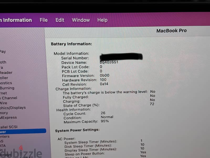 MacBook Pro 16Inch M2 Pro 7