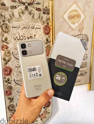إنفنيكس  نوت ايدج 5G راما 8 جيجا ذاكرة 256 جيجا استعمال بحاله الجديد