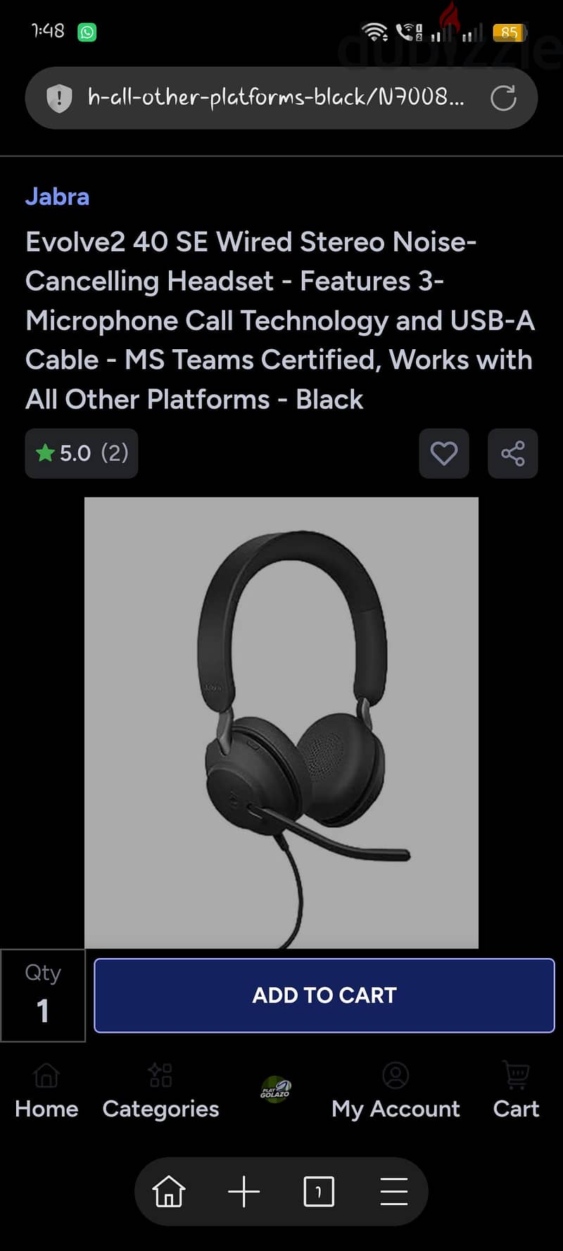 jabra evolve2 40 se 1