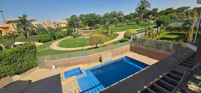 فيلا مستقلة مفروشه بها حمام سباحه | كمبوند بلاجيو – القاهرة الجديدة