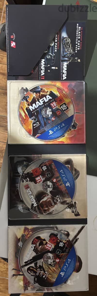Mafia Trilogy (collectible edition) / god of war 3 remastered