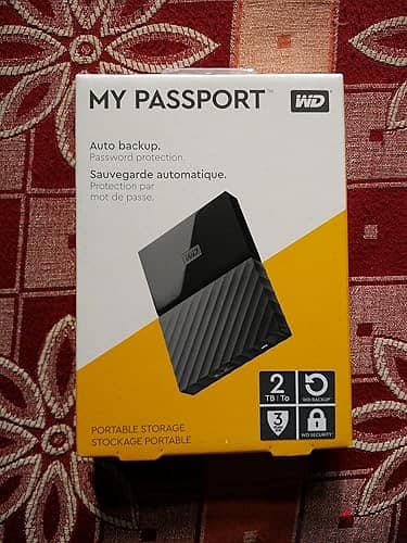 WD 2TB خارجي