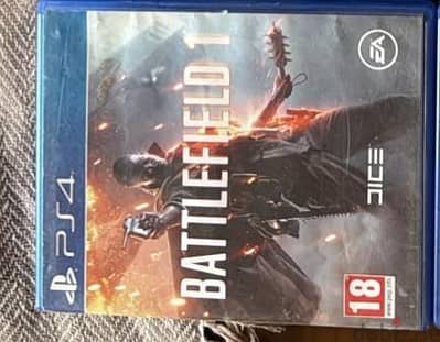 battlefield 1 PS4 cd