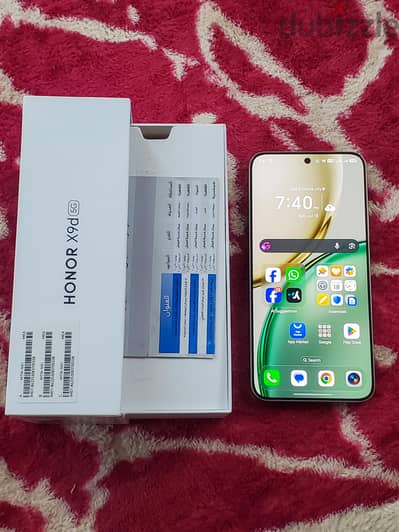 HONOR X9d 12GB RAM 256GB - Mint Condition
