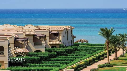 اخر شاليه دابل فيو للبيع في لافيستا جاردنز العين السخنه متشطب بالكامل High end فرصه سكن + استثمار بجوار ماونتن فيو 1 Lavista gardens-Ain sukhna