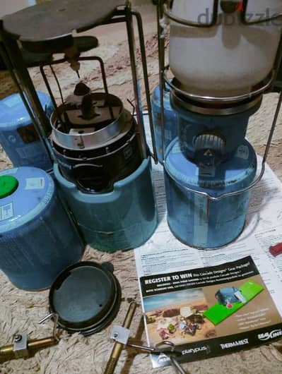 طقم مصابيح تخييم Campingaz الاصليه
