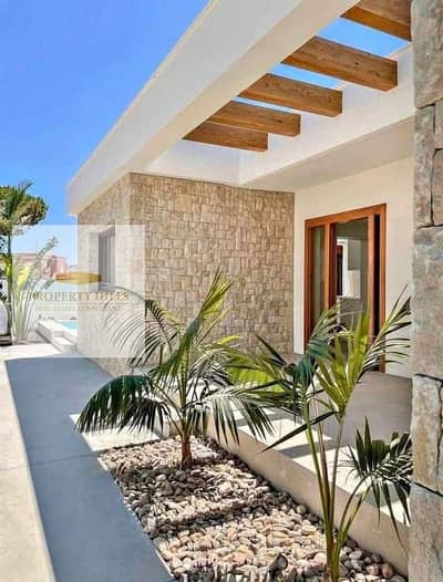 Baqal Muqaddam chalet for sale in Bayt Al-Bahr finished on the lagoon direct minutes to Al-Mazaa Bay Prime location in Sidi Hanesh from Al-Abd next to Silver Sands
