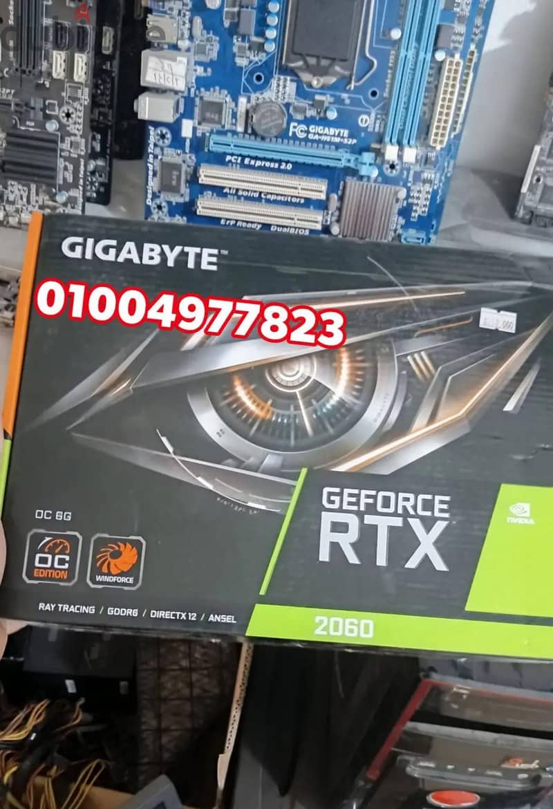 RTX 2060 Rtx 1650 RX 580 Ram 8