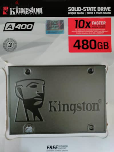Kingston A400 480GB SATA III 2.5" Internal SSD