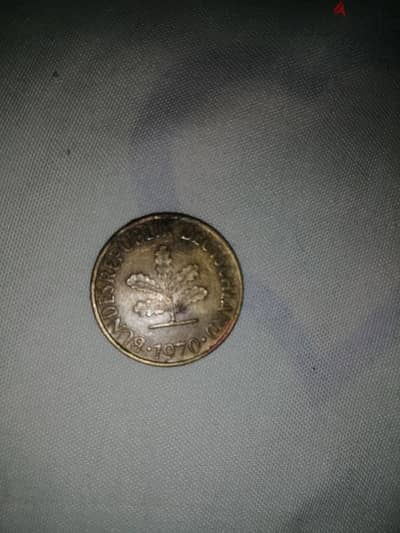 10 PFENNIG ألماني 1970