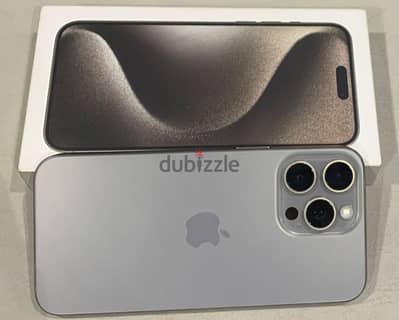 Iphone lo pro max 512G titanium like new