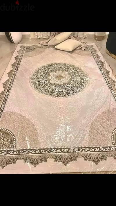 ٢كفر سجاد مشمع قوي بحالة الزيرو