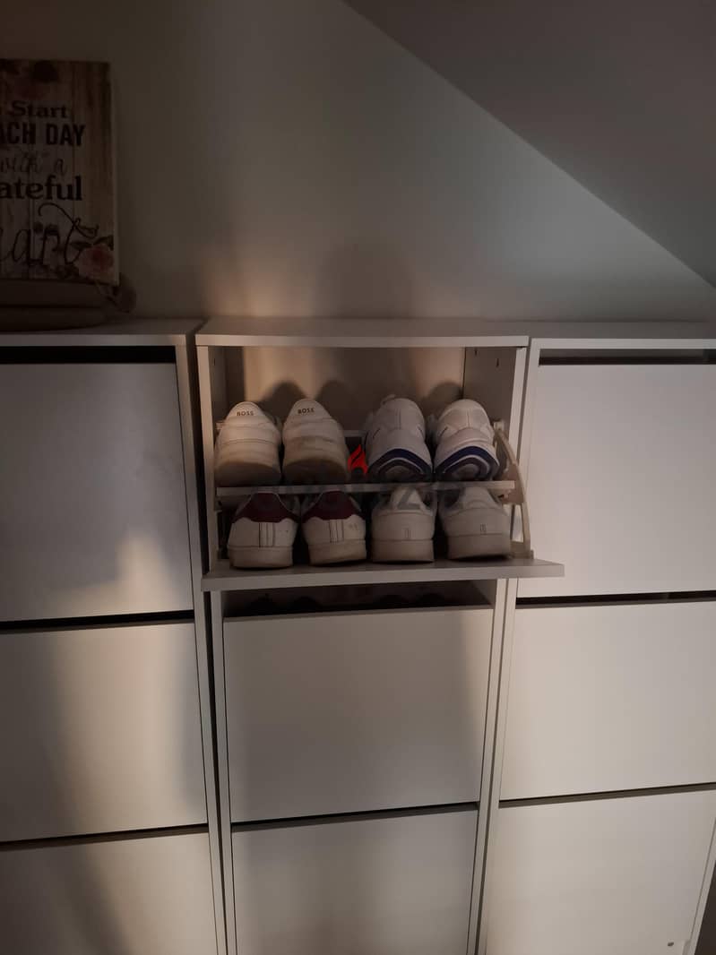 3 IKEA Bissa Shoe Rack – White | Practical Storage Solution 1
