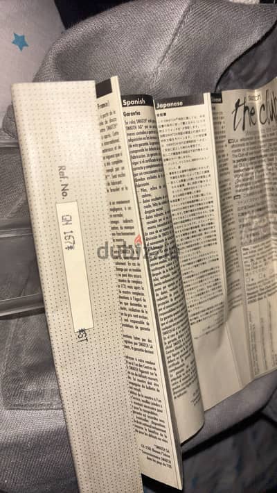 Vintage 1997 original Swatch GN167 “Fat free”- complete collectors set