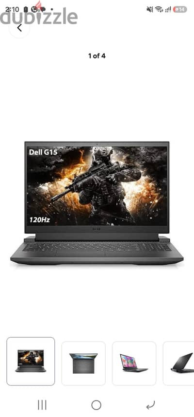 Dell G15 5510 Gaming Laptop
