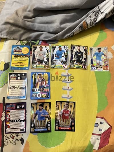 topps match attax 100 CLUBS