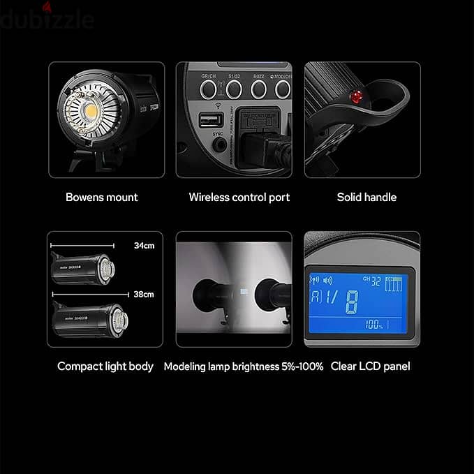 Godox SK400IIV Studio Flash - 400W 2