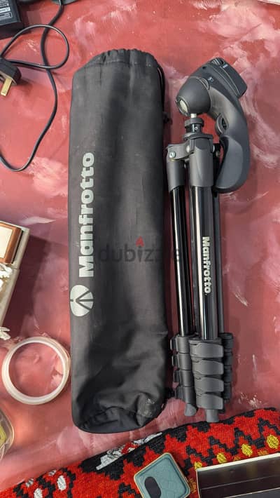 manfrotto compact action tripod