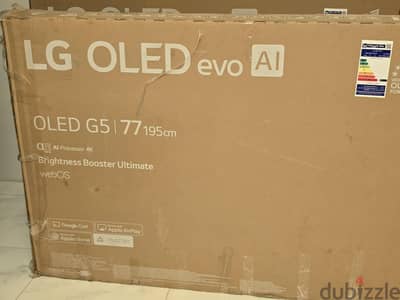 TV OLED LG 77 G5 فرز انتاج بخصم 50%