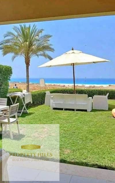 جاهز فوري شاليه من هايد يارك عالبحر متشطب برايم لوكيشن- seashore-north coast-سي شور