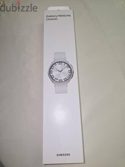 Galaxy watch 6 classic (white) 47mm