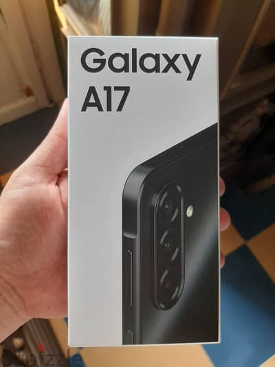 Samsung A17 جديد متبرشم New Sealed
