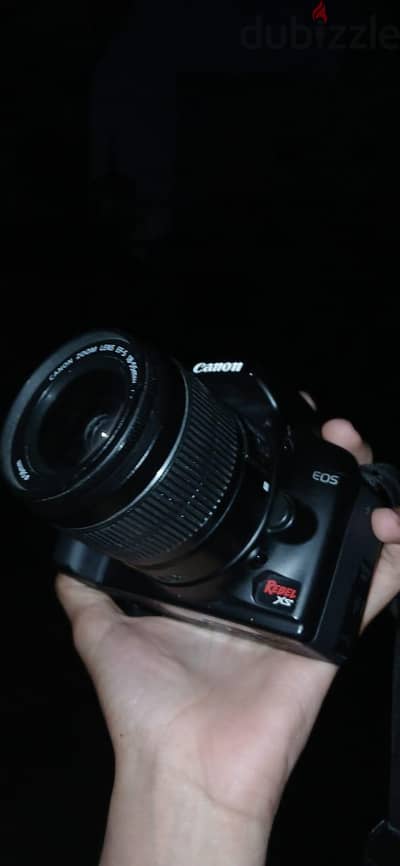 canon 1000d + (18-55mm) lens