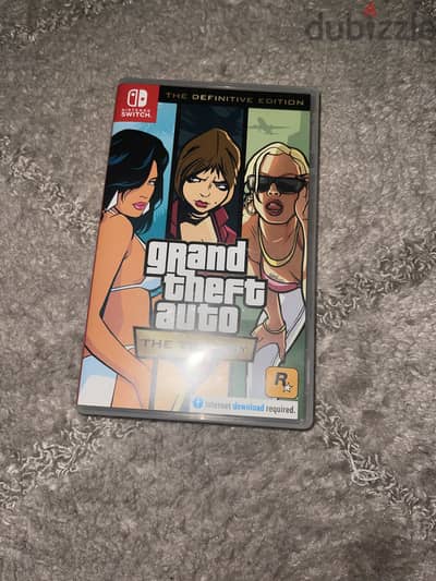 Nintendo GTA the triologyالعاب نينتدو سويتش للبيع فقط