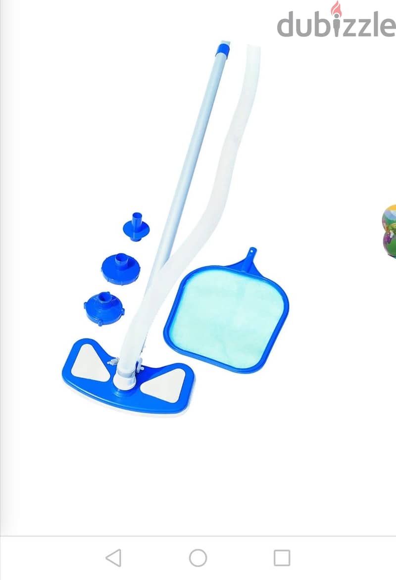 Slightly used swimming pool with extra tools 2