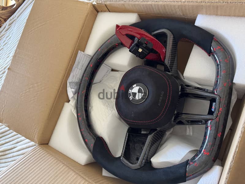 BMW Custom Carbon Steering wheel 1