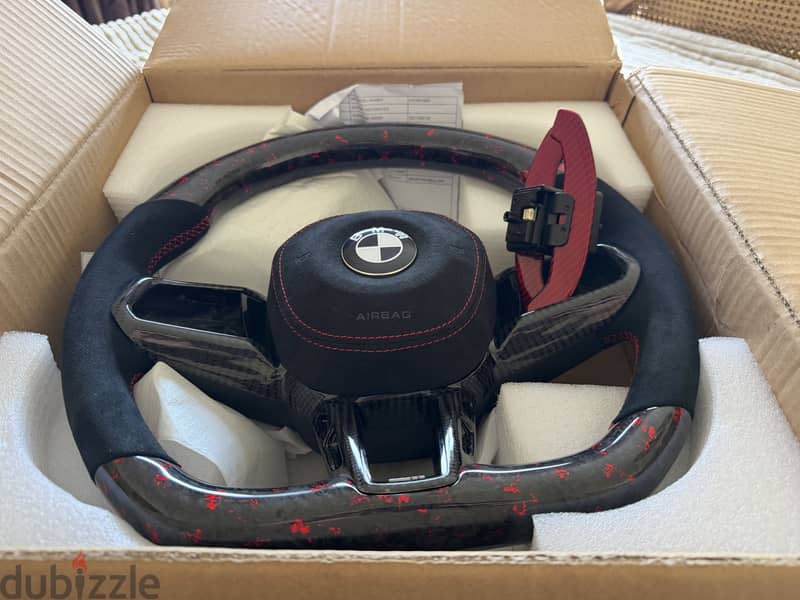 BMW Custom Carbon Steering wheel 2