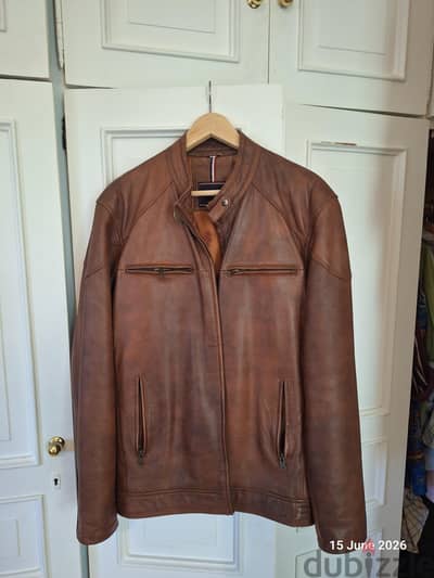 Stylish leather jacket