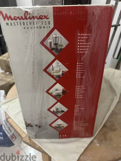 The Moulinex Masterchef 750 Duotronic (Model A79)