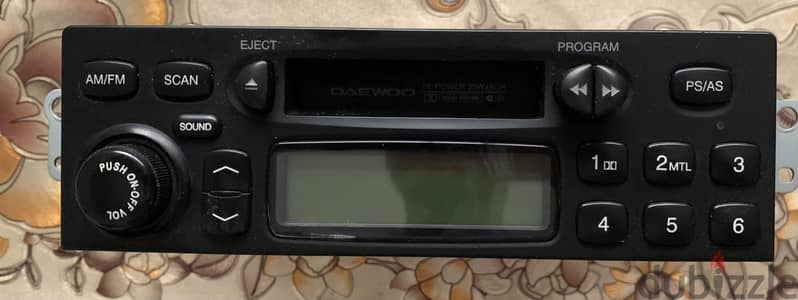 كاسيت سيارة دايو لانوس الأصلى Original Daewoo lanos cassette