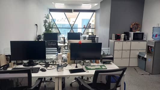 Unique administrative space for rent 105 m in Cairo Business Plaza, Fifth Settlement for companies