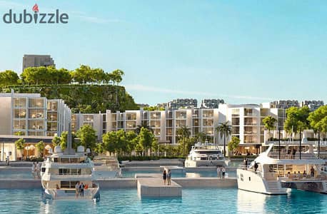 Finished chalet, Marina view for sale in Salt Ras El Hekma, North Coast