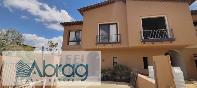 For sale townhouse 220 sqm installments prime location Village West Villas compound Sheikh Zayed