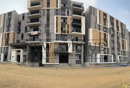 Semi-finished apartment for immediate delivery in Hassan Allam development, in a prime location.