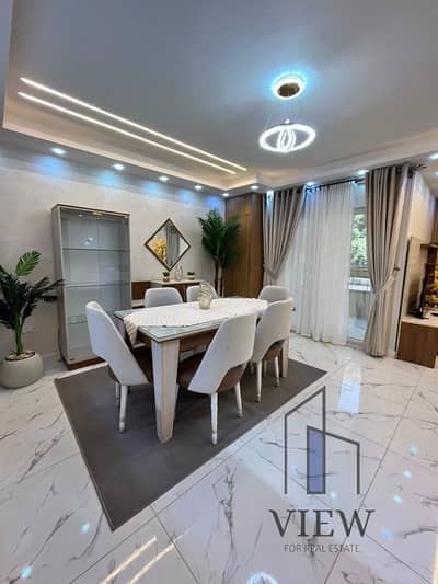 Luxurious apartment for sale furnished on Hamouda Mahmoud Street in the Eighth District of Nasr City, registered in the real estate registry near all malls and services